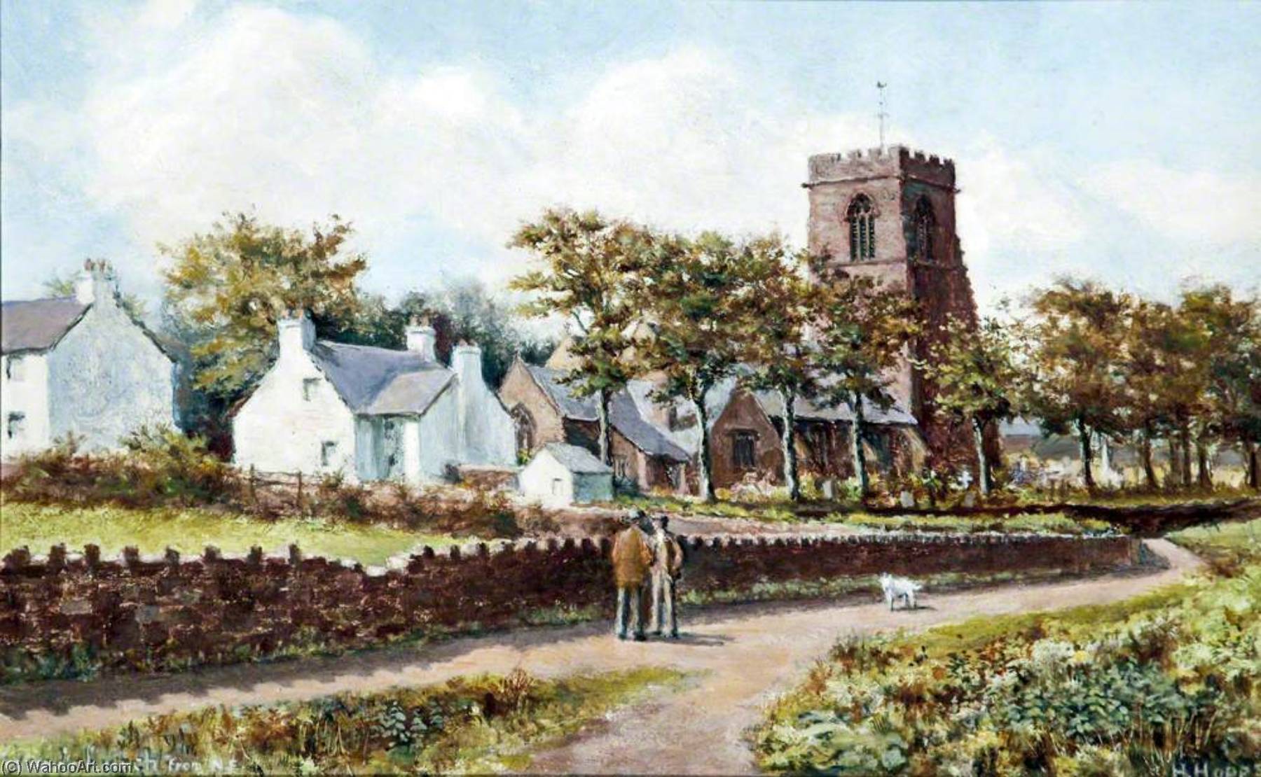 Woodchurch, Wirral, From The North East — Harold Hopps