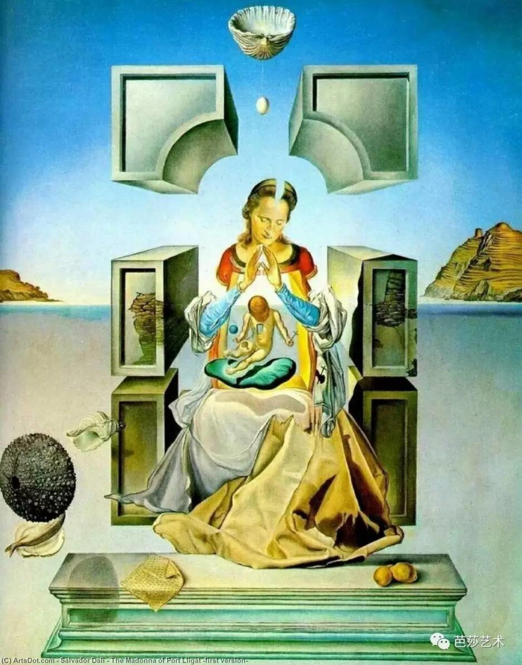 Die Madonna Von Port Lligat (erste Version) — Salvador Dalí