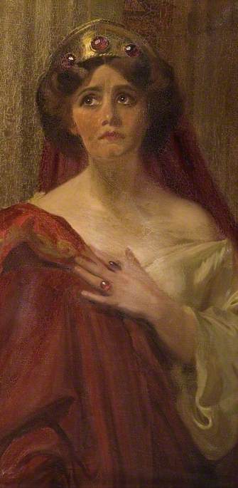 Lady In Red (actress In The Role Of Katarina In The 'taming Of The Shrew') — Frank O. Salisbury