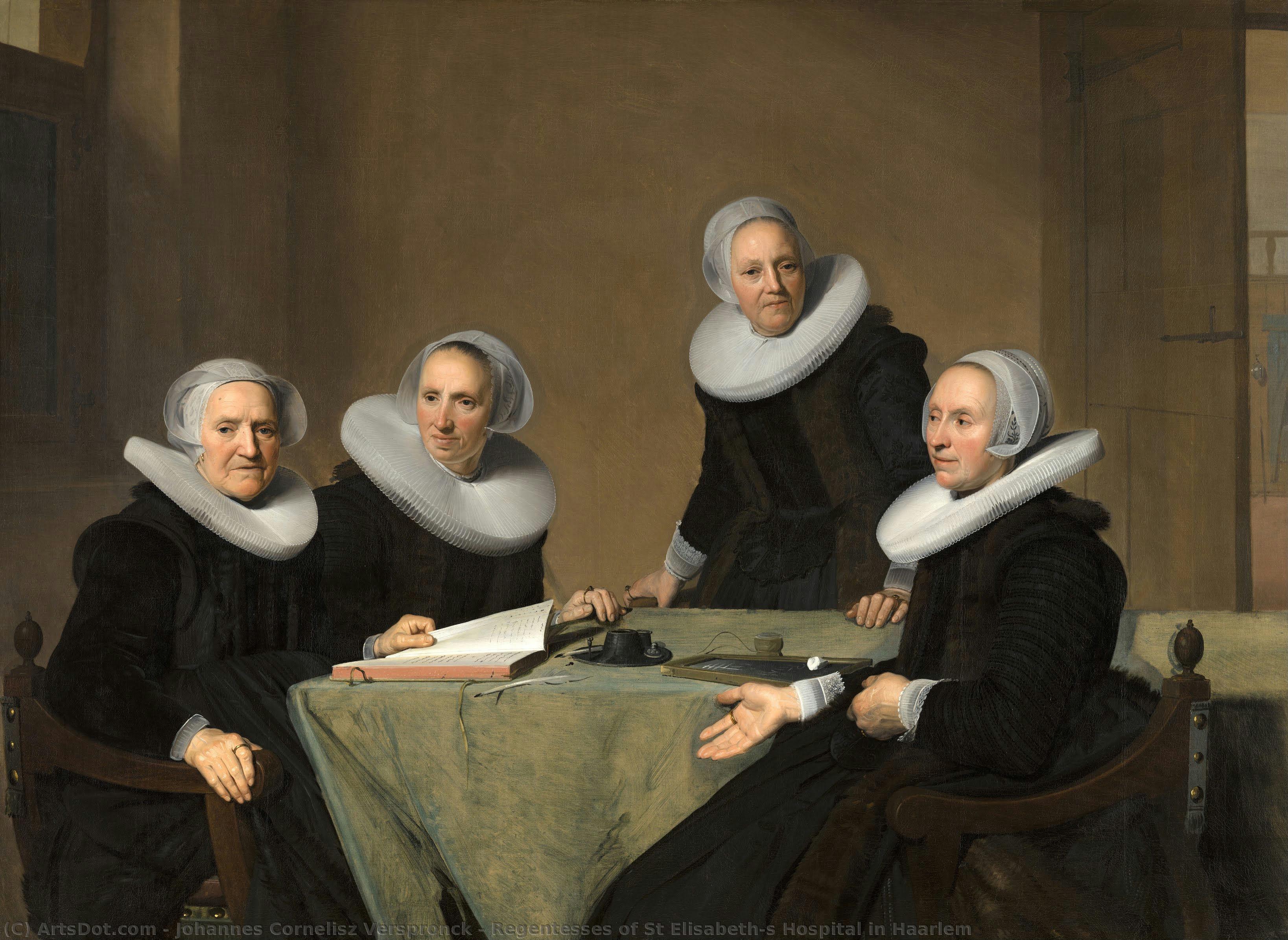 Regentesses Of St Elisabeth’s Hospital In Haarlem — Johannes Cornelisz Verspronck