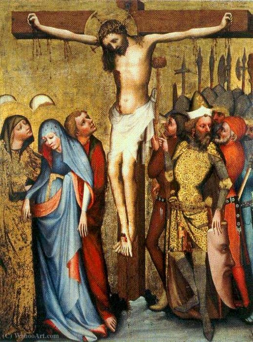 Crucifixion — Master Of The Trebon Altarpiece
