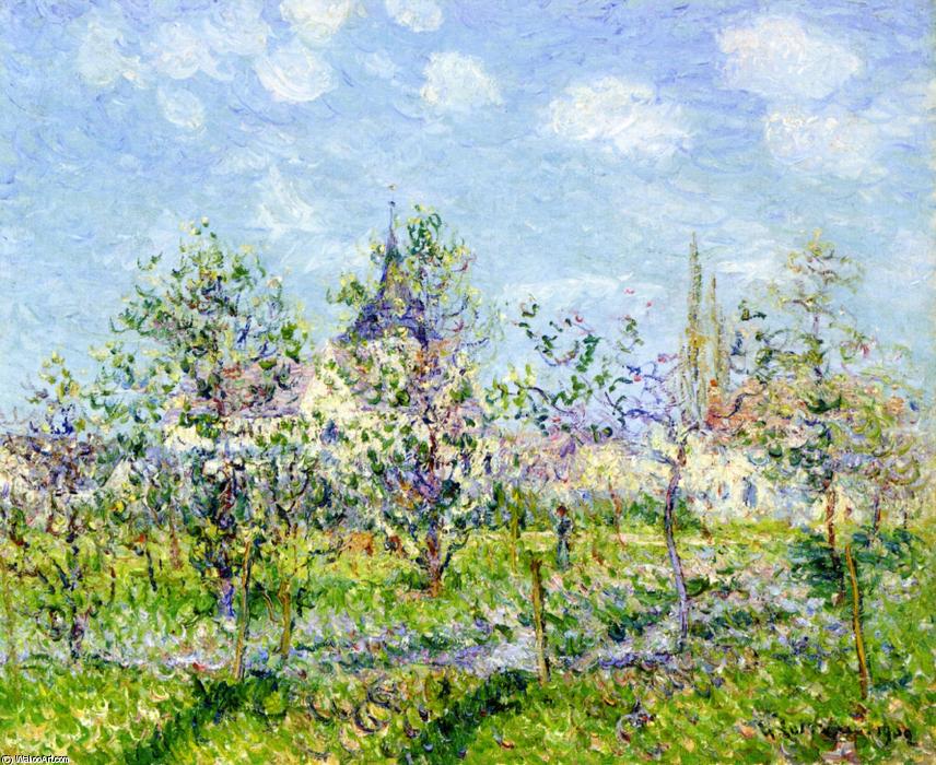 Huerto En Flor, Primavera — Gustave Loiseau