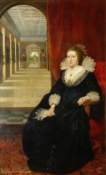 Alathea, Countess Of Arundel And Surrey — Daniel I Mijtens