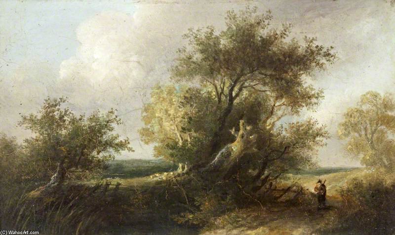 A Country Lane — Edward Charles Williams