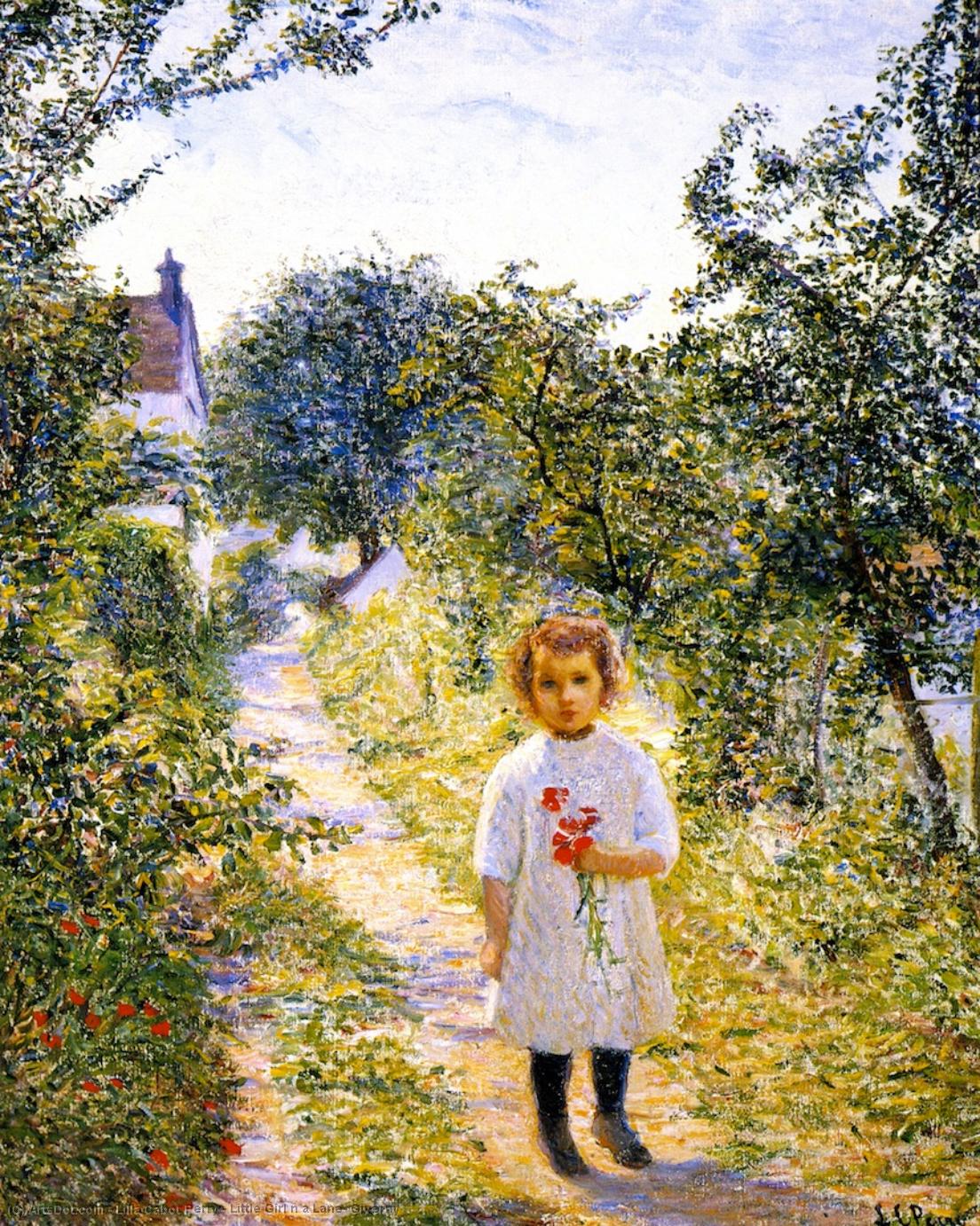 Little Girl N A Lane, Giverny — Lilla Cabot Perry