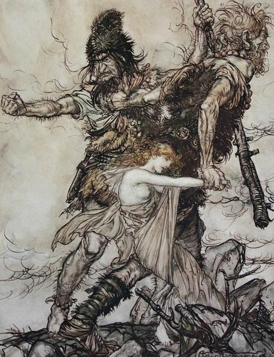 The Ring Of The Nibelung 7 — Arthur Rackham