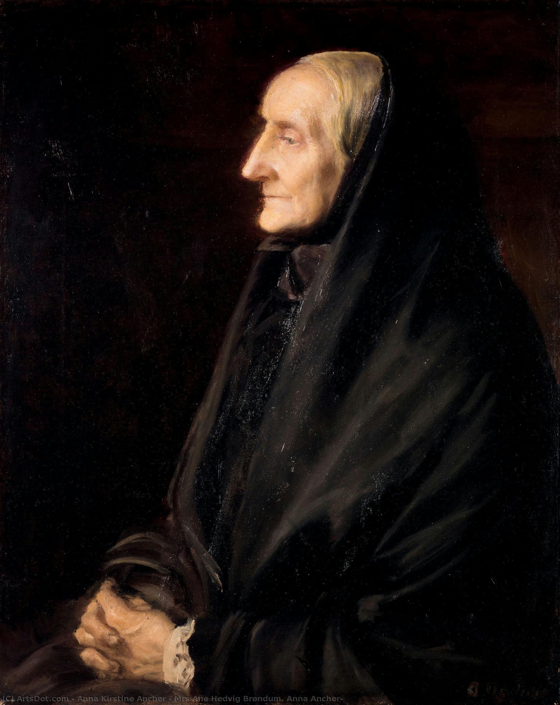 Mrs Ane Hedvig Brøndum. Anna Ancher — Anna Ancher