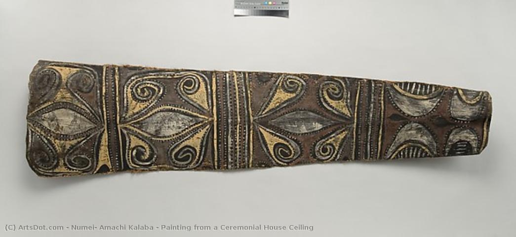 Painting From A Ceremonial House Ceiling — Numei, Amachi Kalaba