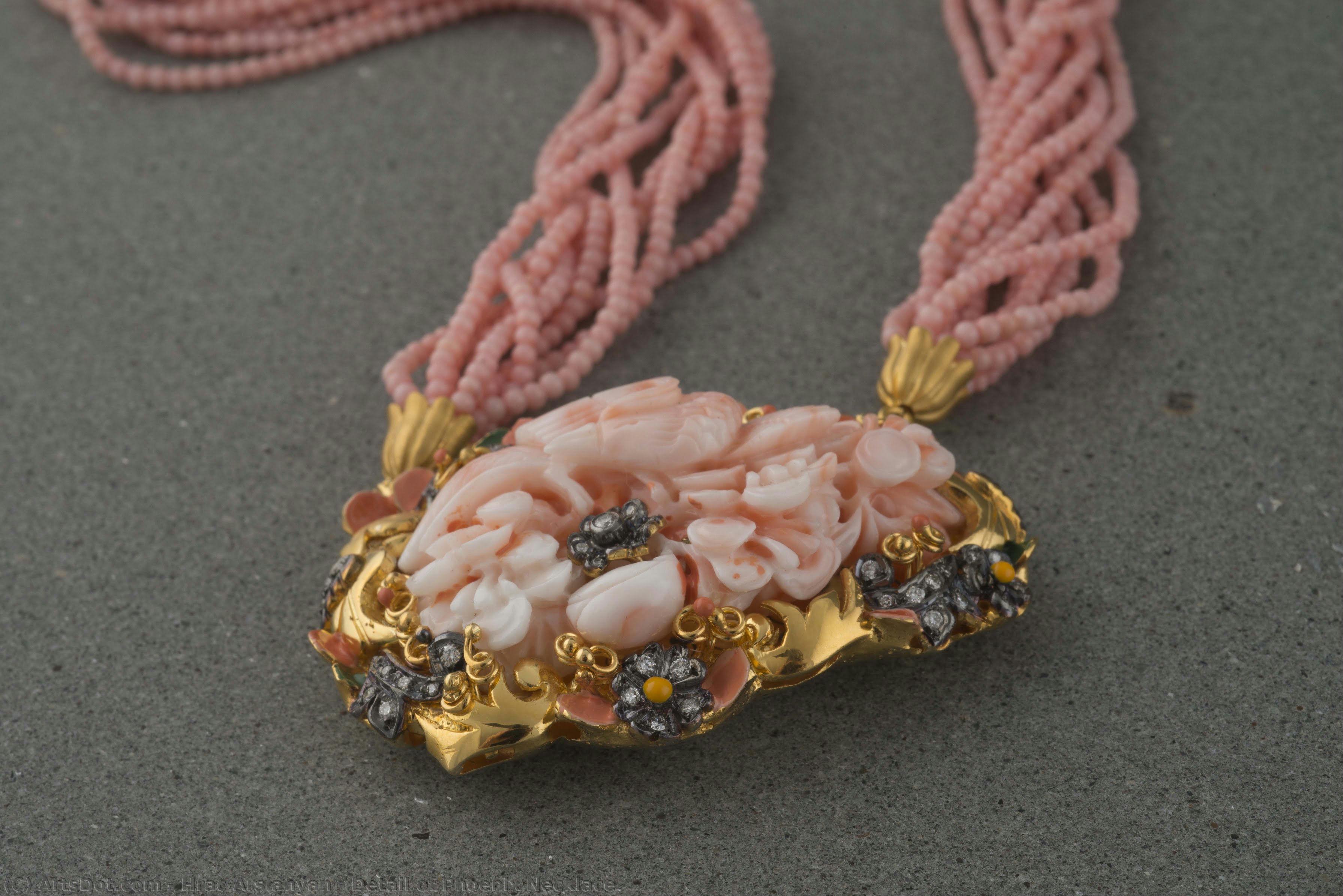 Detail Of Phoenix Necklace — Hraç Arslanyan