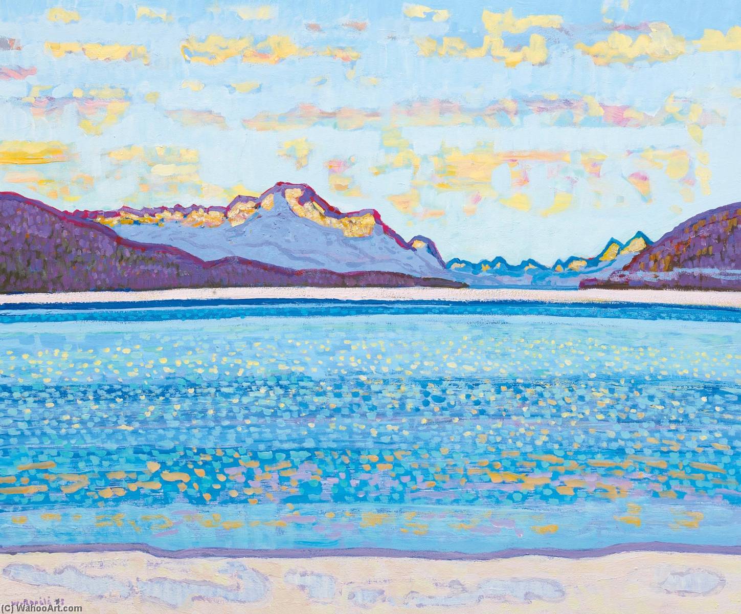 Im Lichten Land, Oberengadiner Landschaft, 2015 — Walter Ropélé