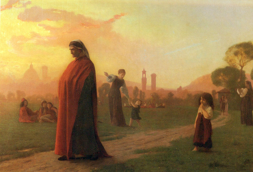 Dante (he Hath Seen Well) — Jean-léon Gérôme