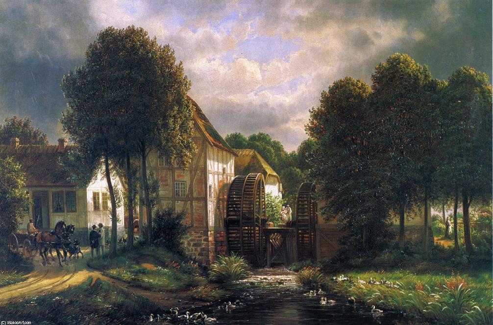 Swedish Mill — Joachim Ferdinand Richardt