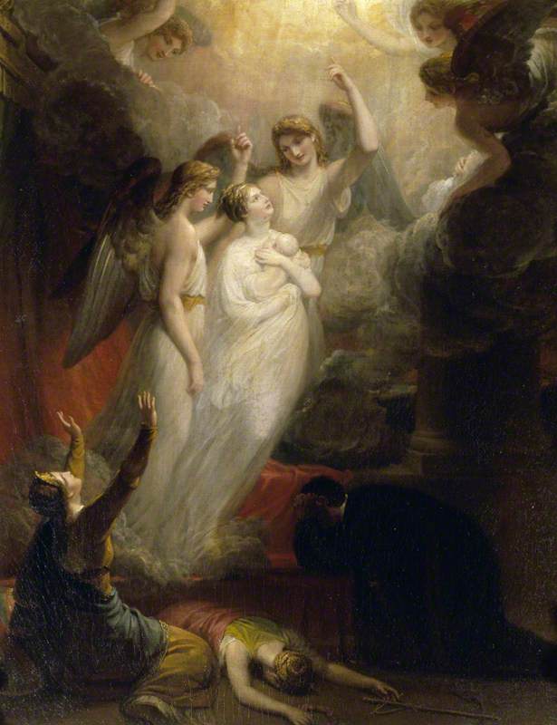 The Apotheosis Of Princess Charlotte Augusta (1796–1817), Princess Of Wales — Henry Howard