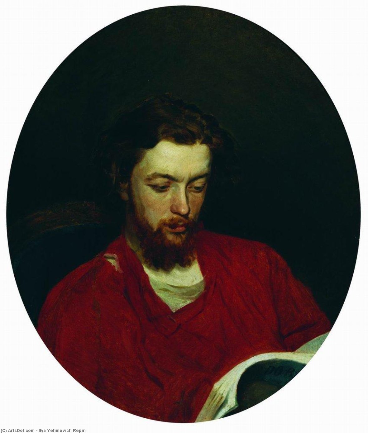 Portrait Of Ivan Stepanovich Panov — Ilya Yefimovich Repin