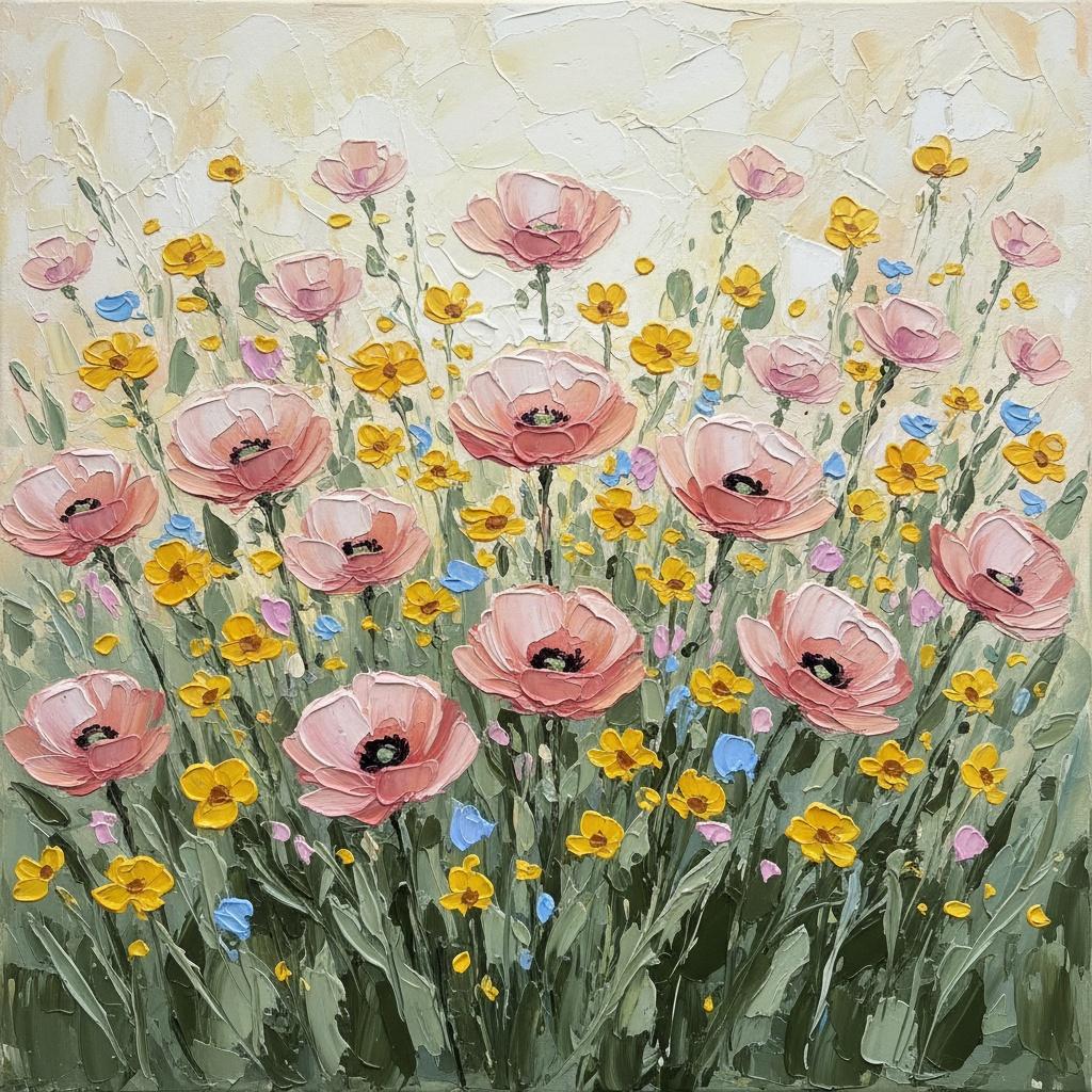Ethereal Bloom In Rose And Gold: A Tactile Study Of Organic Serenity — Christian Noiret