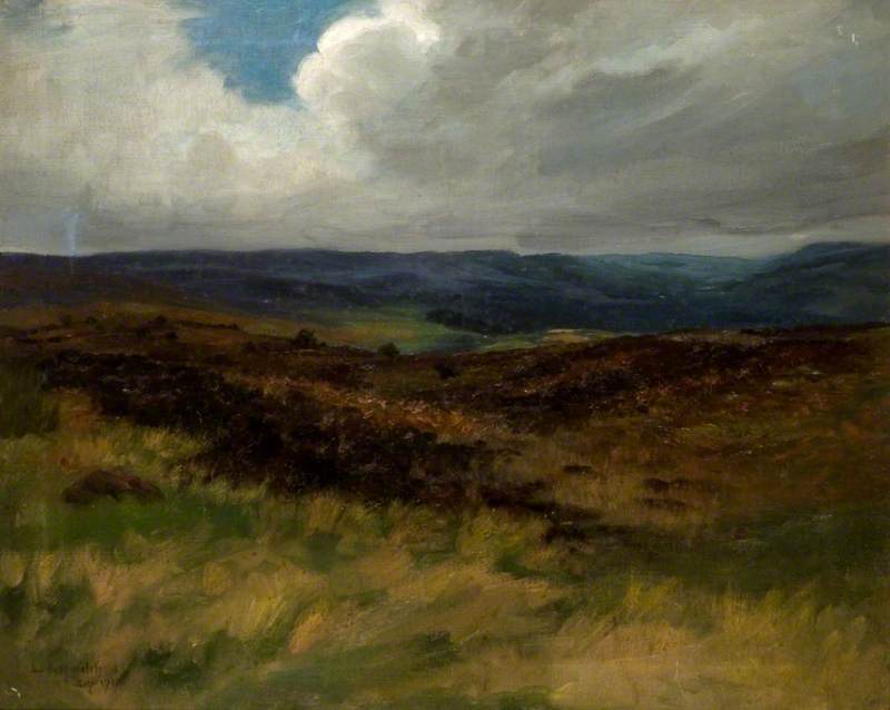 Moorland Scene, September 1910 — Lucy Elizabeth Kemp Welch
