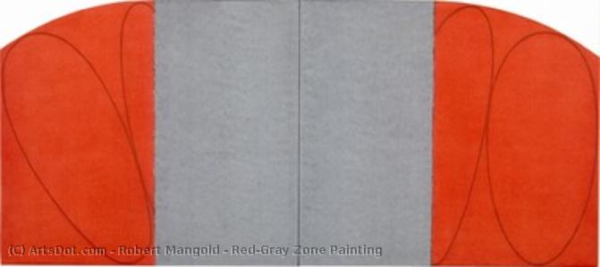Red/gray Zone Painting — Роберт Мангольд