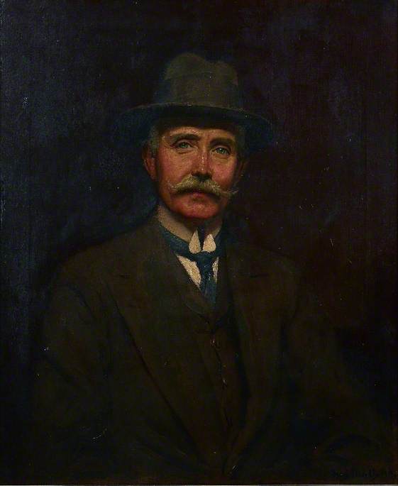 Self Portrait — Frederik Vilijam Elvel