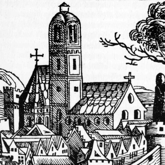 Stadtpfarrkirche Steyr — Hartmann Schedel