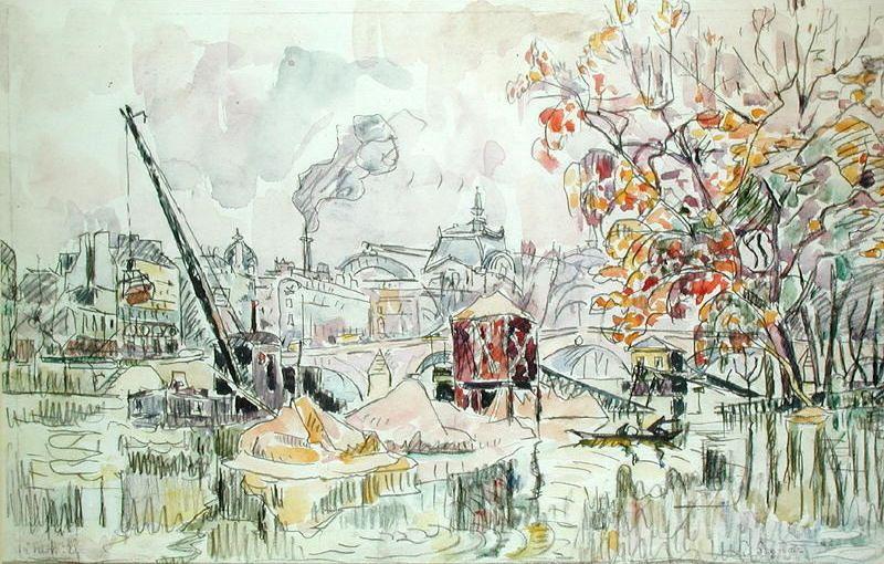 Paris - Floods — Paul Signac