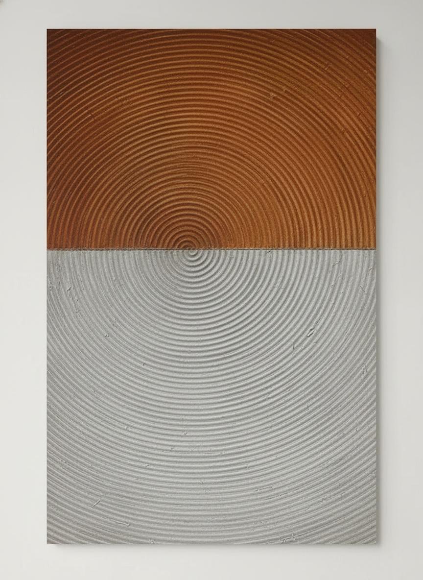 Radial Equilibrium: A Monumental Study In Ochre Rhythms And Silvered Silence — Laurent Fabre