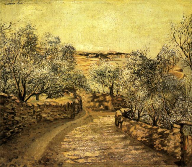 El Camino A Port Lligat Con Vista Al Cabo Creus — Salvador Dalí