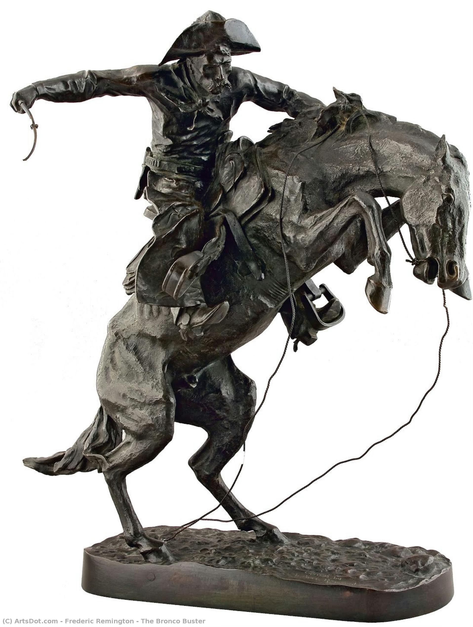 The Bronco Buster — Frederic Remington