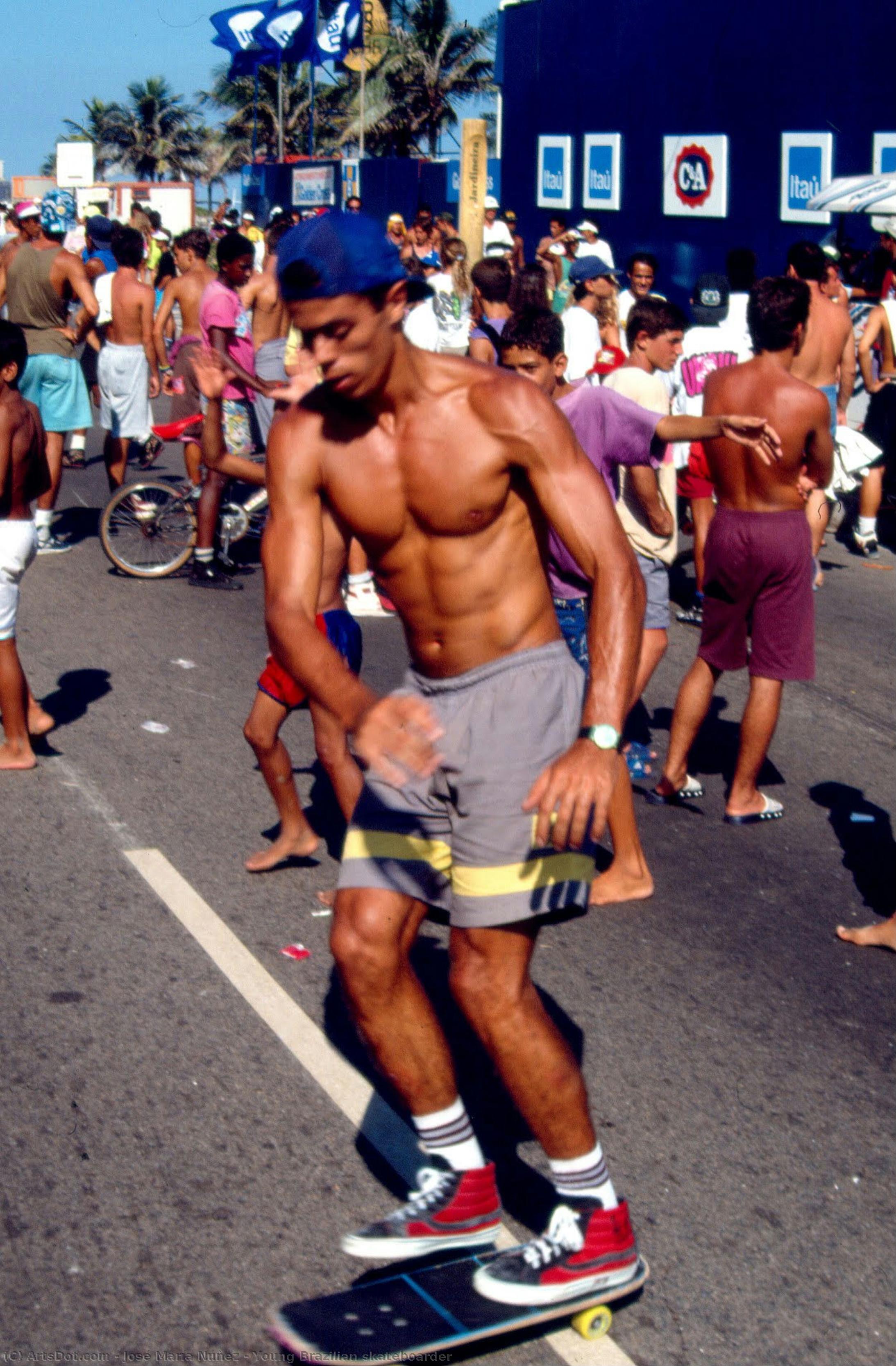 Young Brazilian Skateboarder — José María Núñez