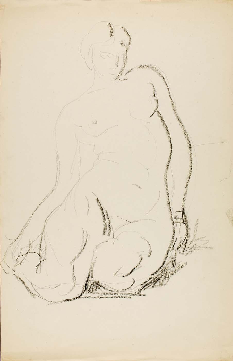 Seated Nude — Alfred Henry Maurer