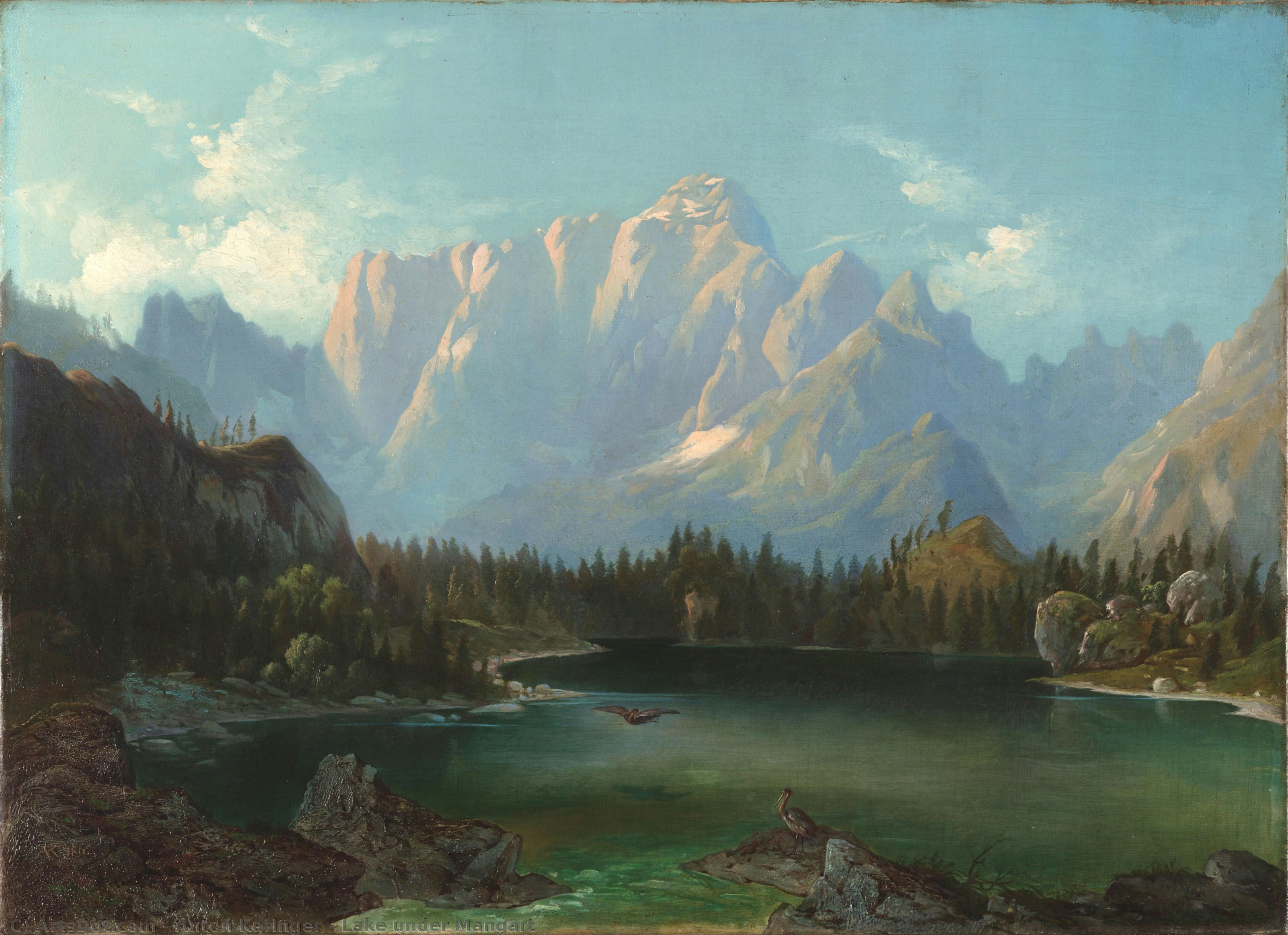 Lake Under Mangart — Anton Karinger