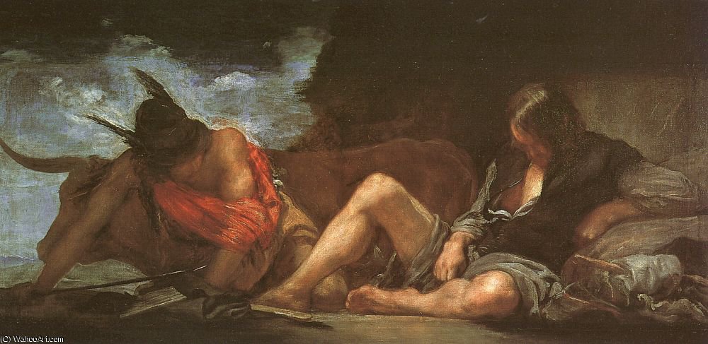 Mercury And Argus, Oil On Canvas, Museo Del — Diego Velázquez