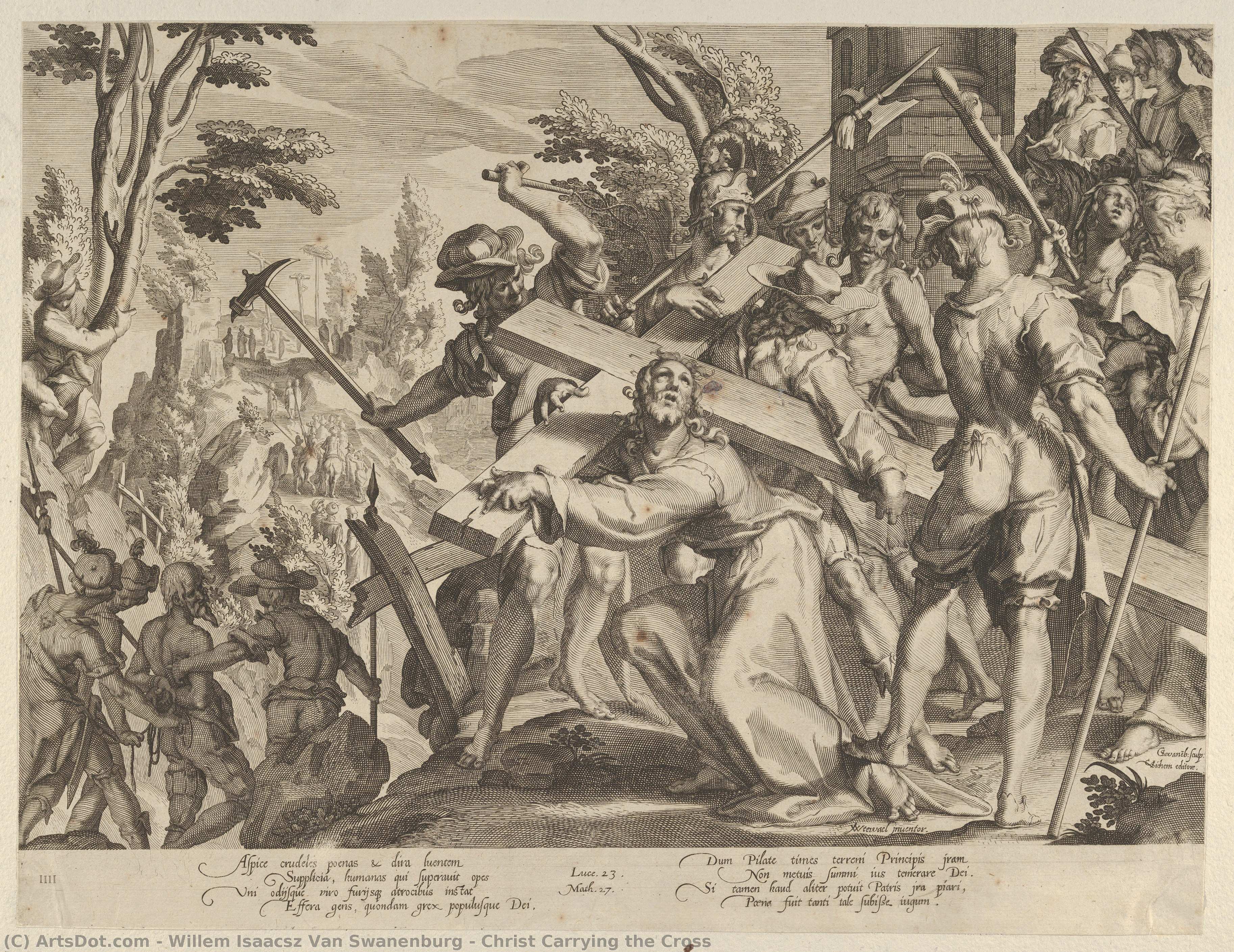 Christ Carrying The Cross — Willem Isaacsz. Van Swanenburg