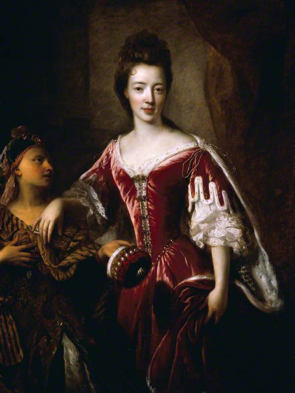 Lady Mary Herbert (1659–1744 1745), Viscountess Montagu — Jean François De Troy