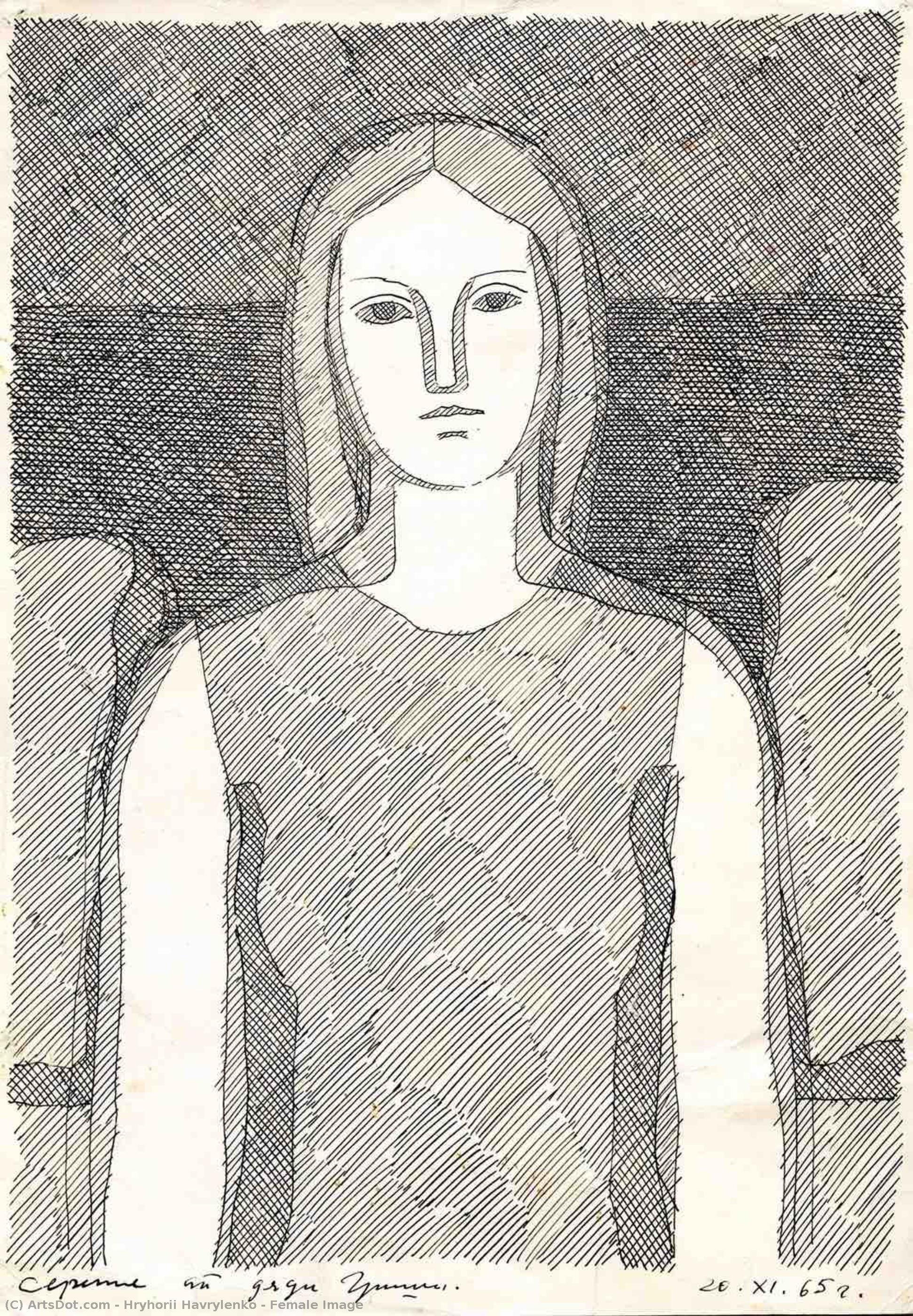 Female Image — Hryhorii Havrylenko