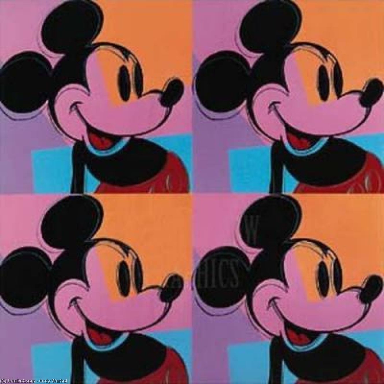 ミッキーマウス — アンディ・ウォーホル