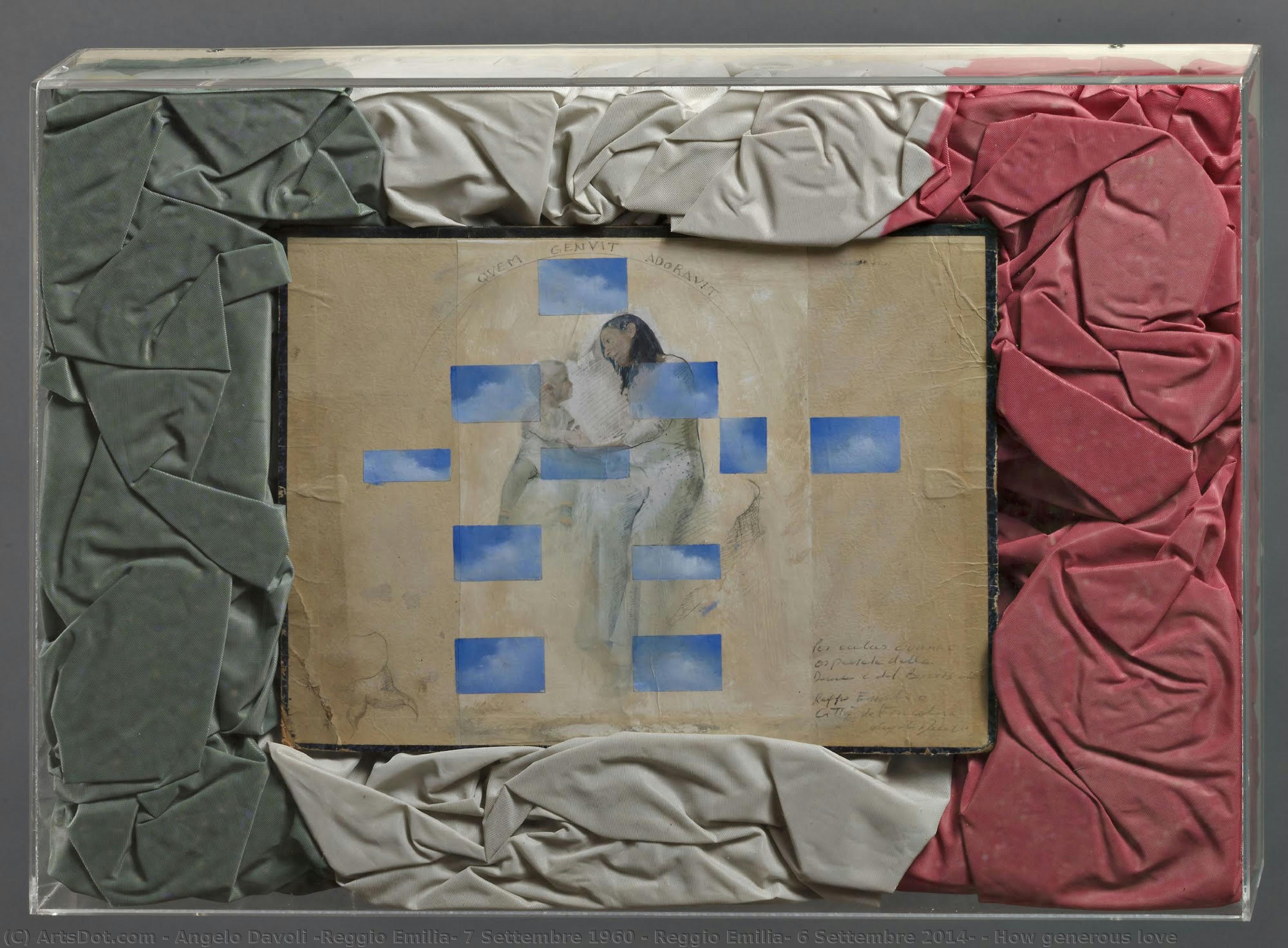 How Generous Love — Angelo Davoli (reggio Emilia, 7 Settembre 1960 – Reggio Emilia, 6 Settembre 2014)