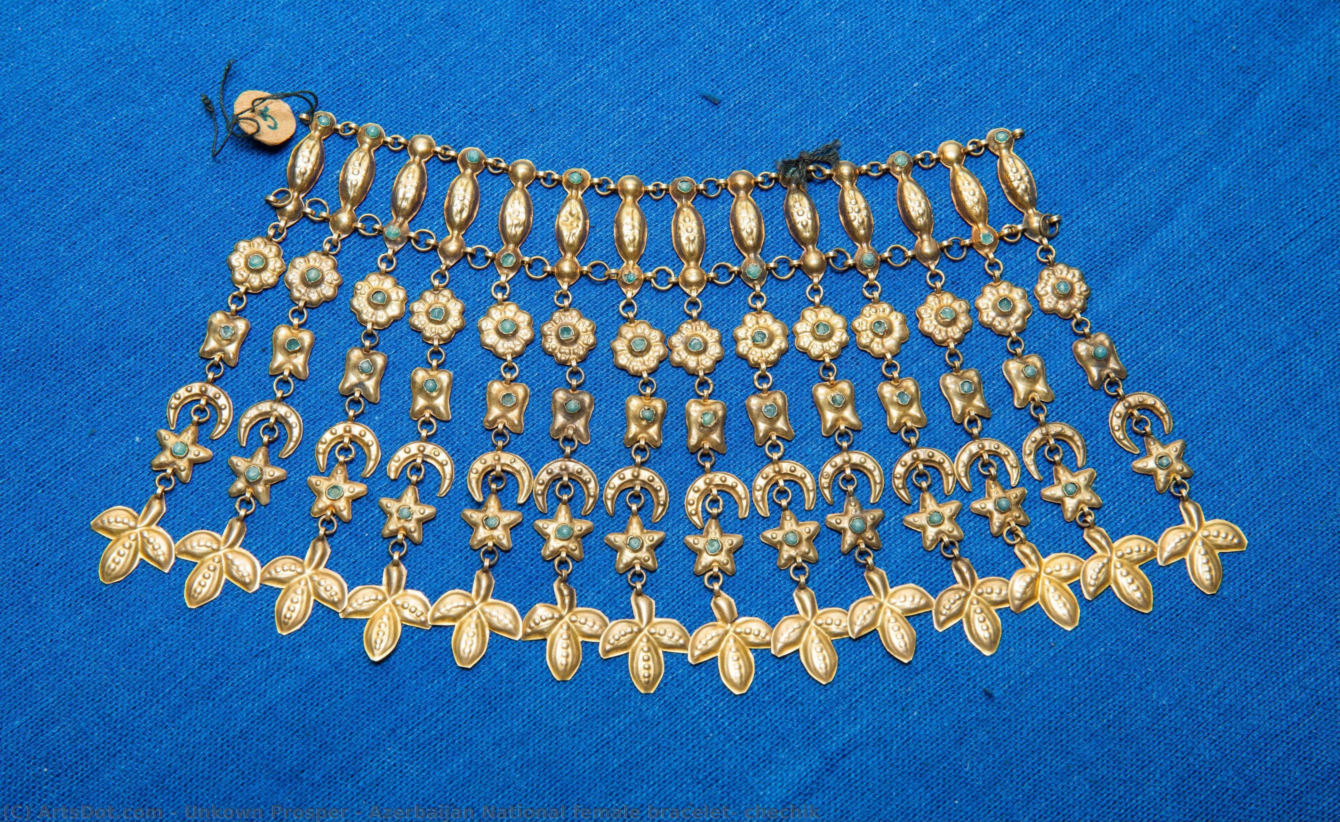 Azerbaijan National Female Bracelet- Chechik — Unkown Prosper