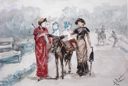 The Donkey Ride — Albert Ludovici
