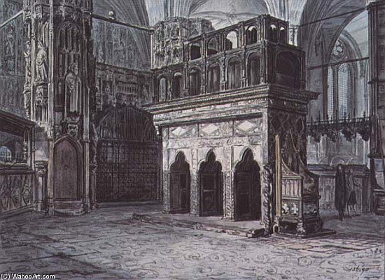 Edward The Confessor''s Chapel, Westminster Abbey — John Carter