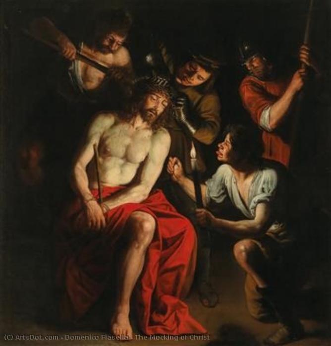 The Mocking Of Christ — Domenico Fiasella