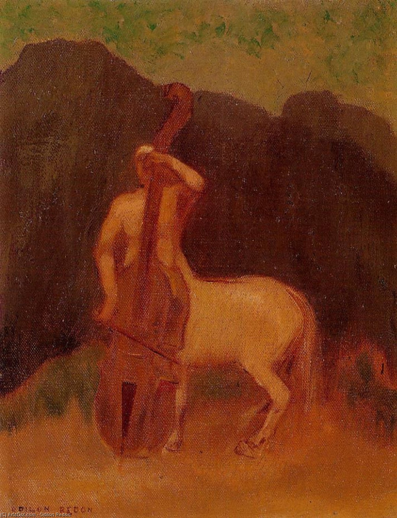Centaur With Cello — Одилон Редон
