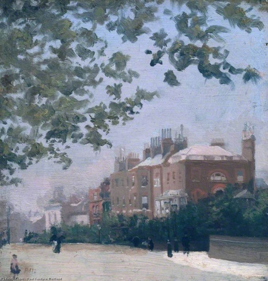 Cheyne Walk -the Corner Of Beaufort Street — Paul Fordyce Maitland