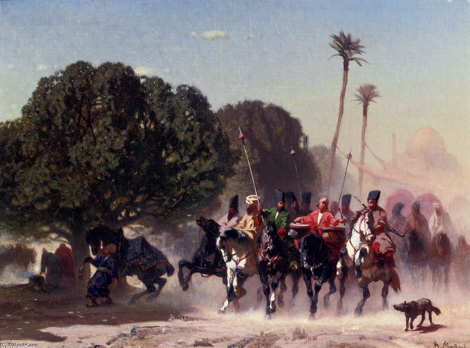 The Horse Guard — Alberto Pasini