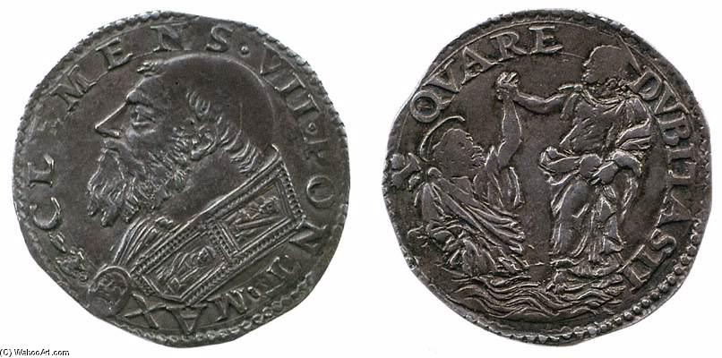 'two Carlini' Of Clemens Vii — Benvenuto Cellini