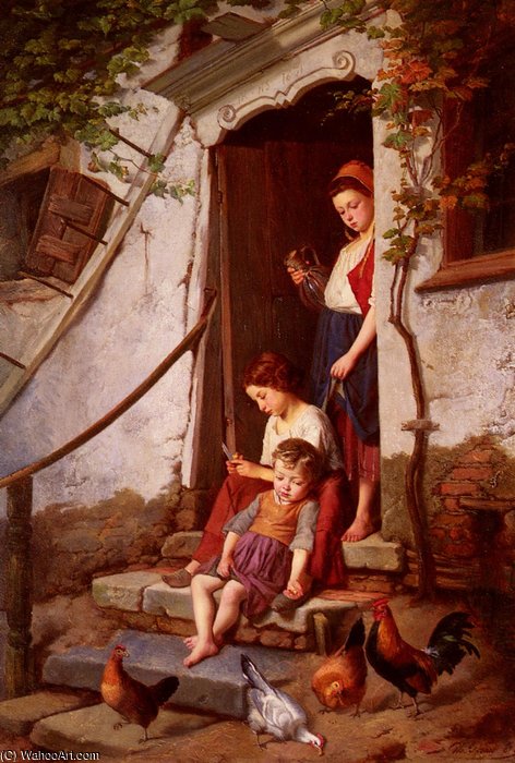 The Farmers Children — Theodore Gerard