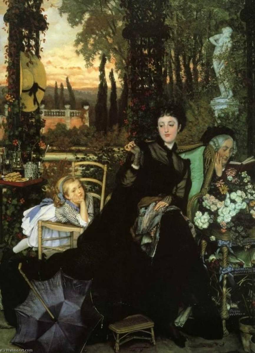 A Widow — James Tissot