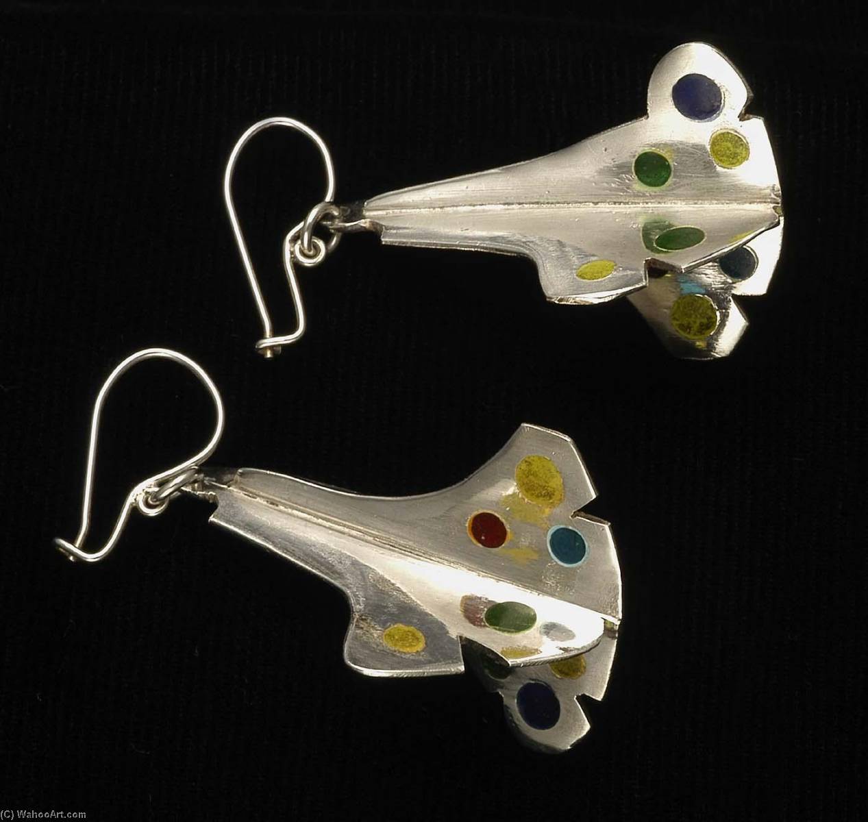Cross Axis Earrings — Florence Resnikoff