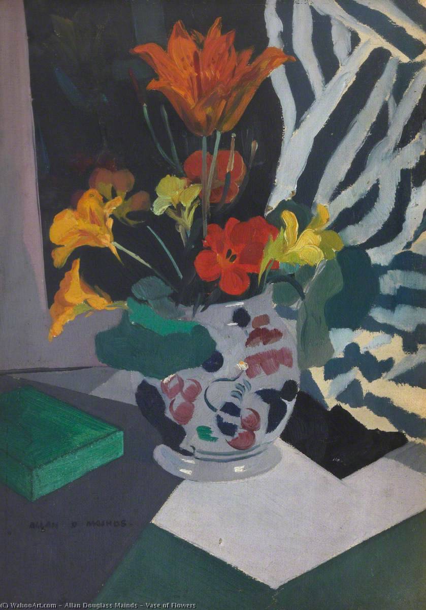 Vase Of Flowers — Allan Douglass Mainds