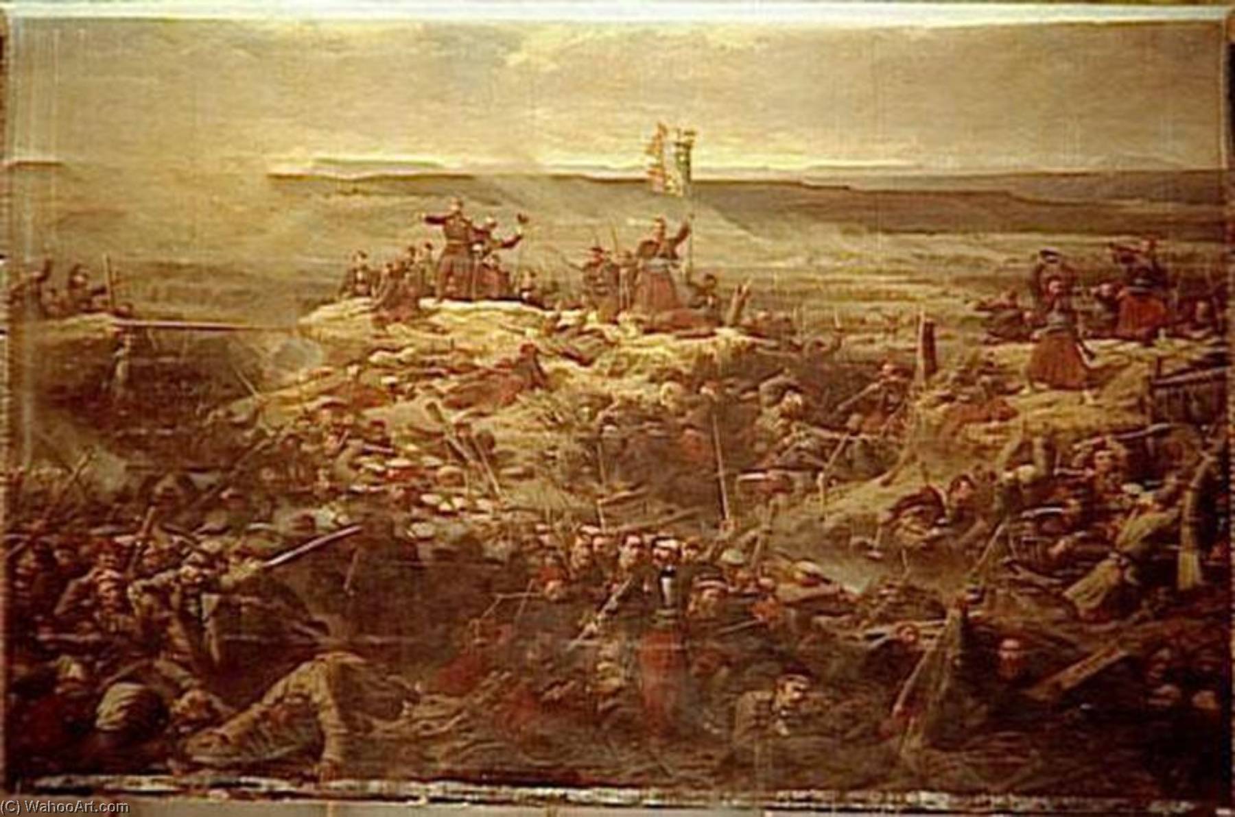Prise De La Tour De Malakoff.8 Septembre 1855 — Adolphe Yvon
