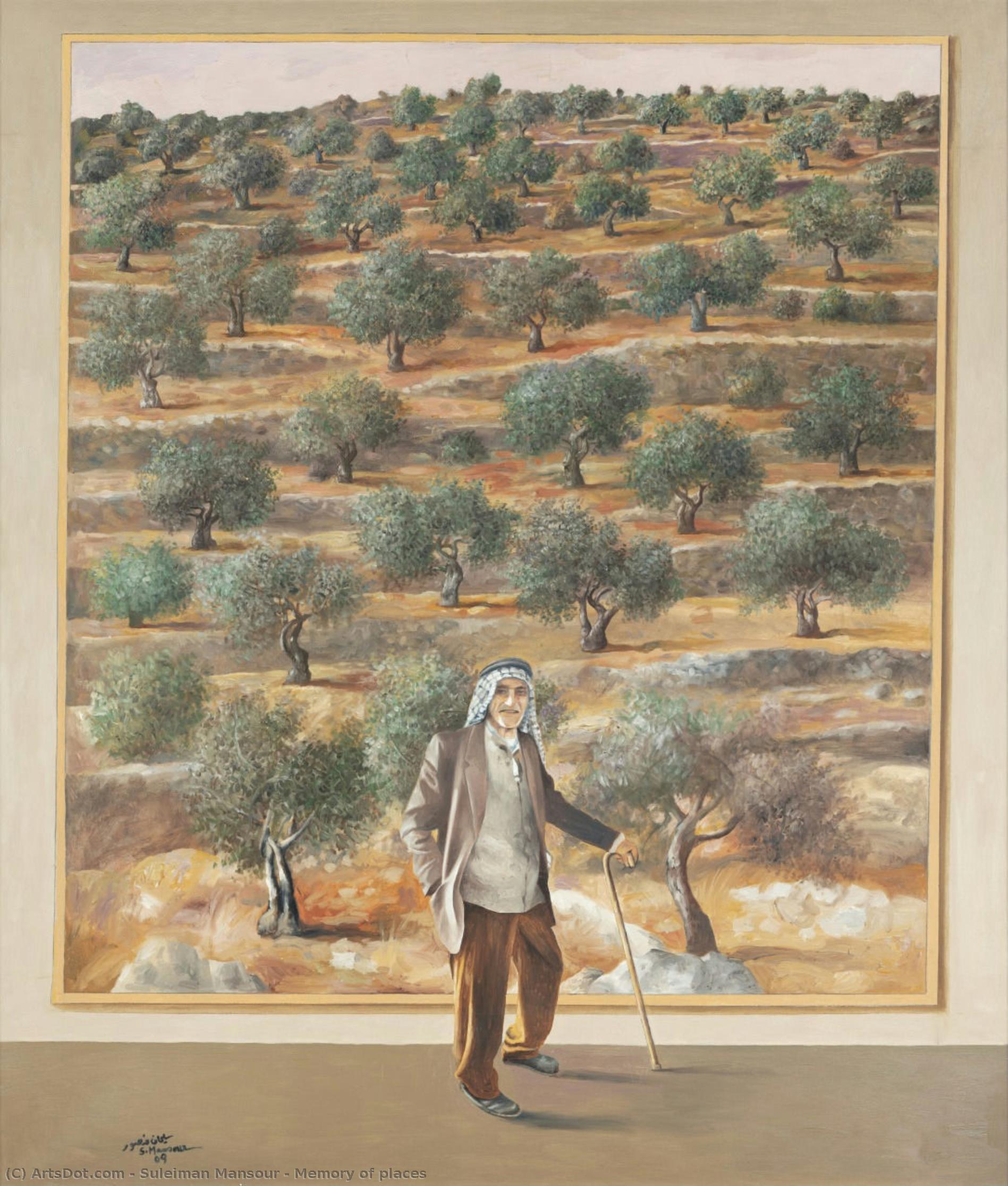 Memory Of Places — Suleiman Mansour